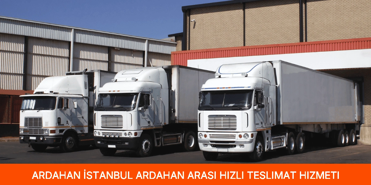 İstanbul Ardahan Arası Hızlı Teslimat Hizmeti